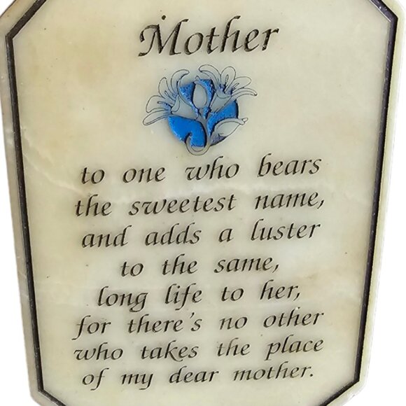 Vintage MOTHER Plaque on Stand Frame. - Picture 5 of 6